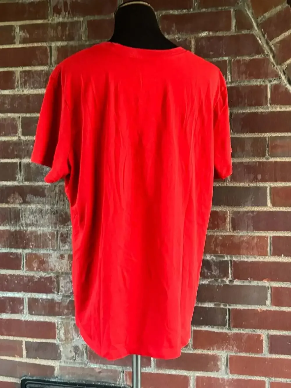Nike The Nike Tee Angels Baseball Men's XL Dri-Fit Athletic Cut red